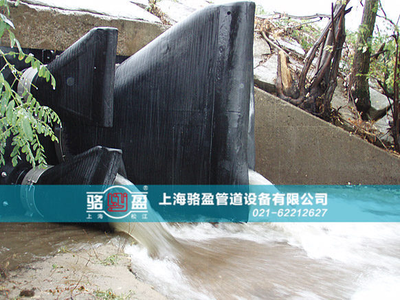 多口徑<a href=http://www.jnfeidi.com target=_blank class=infotextkey>橡膠止回閥</a>安裝圖